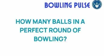 The Perfect Round: How Many Balls Does It Really Take in Bowling?