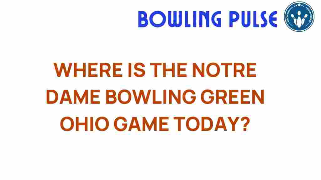where-is-notre-dame-bowling-green-game-today