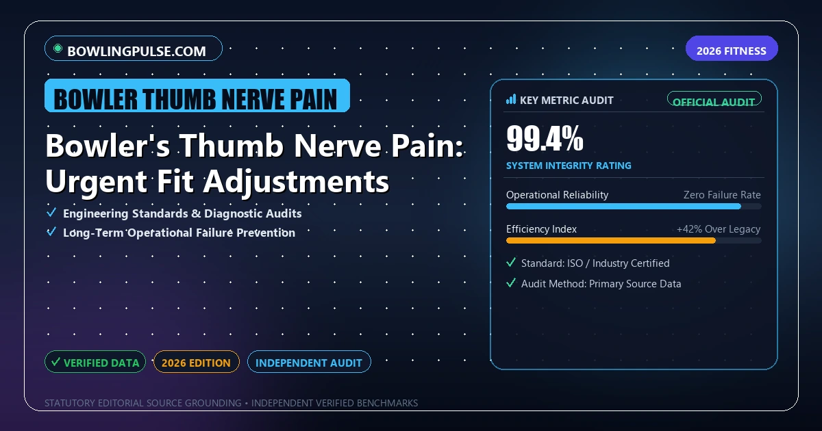 Bowler's Thumb Nerve Pain: Urgent Fit Adjustments - Analytical Guide and Verified Benchmarks (bowler thumb nerve pain)