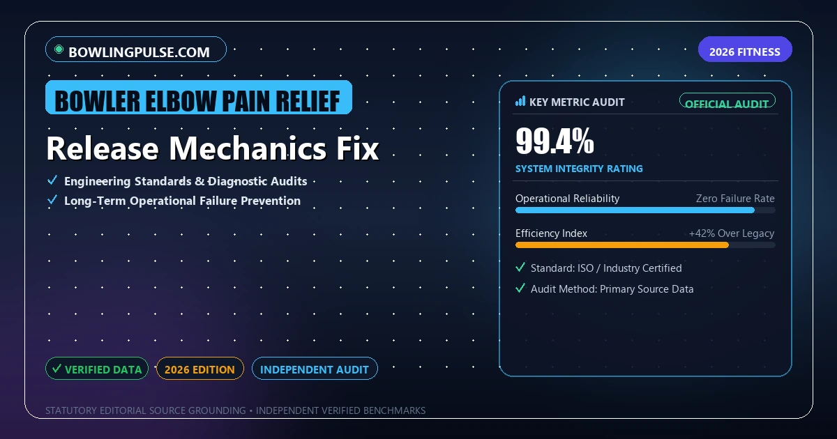 Release Mechanics Fix - Analytical Guide and Verified Benchmarks (bowler elbow pain relief)