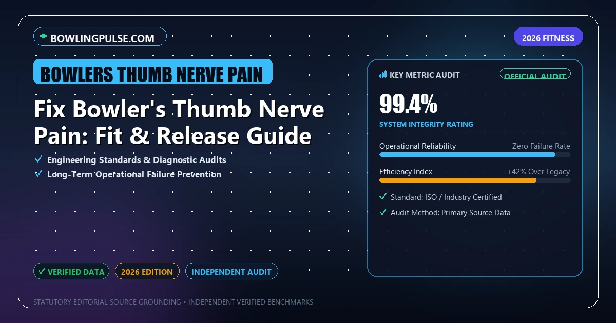 Fix Bowler's Thumb Nerve Pain: Fit & Release Guide - Analytical Guide and Verified Benchmarks (bowlers thumb nerve pain)